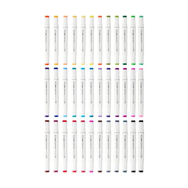 Graphic Markers, 36 Pack - Anko
