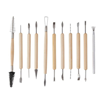 Clay Tool Set, 11 Piece Set - Anko