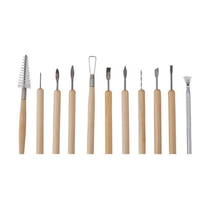 Clay Tool Set, 11 Piece Set - Anko