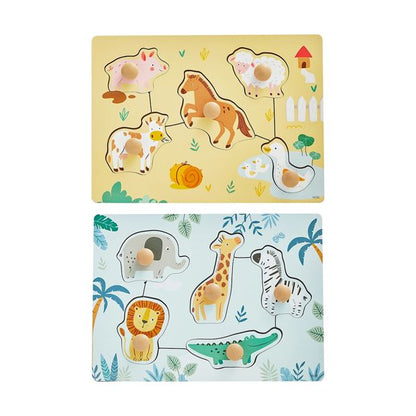 Easy Grip Animal Puzzle, Assorted - Anko