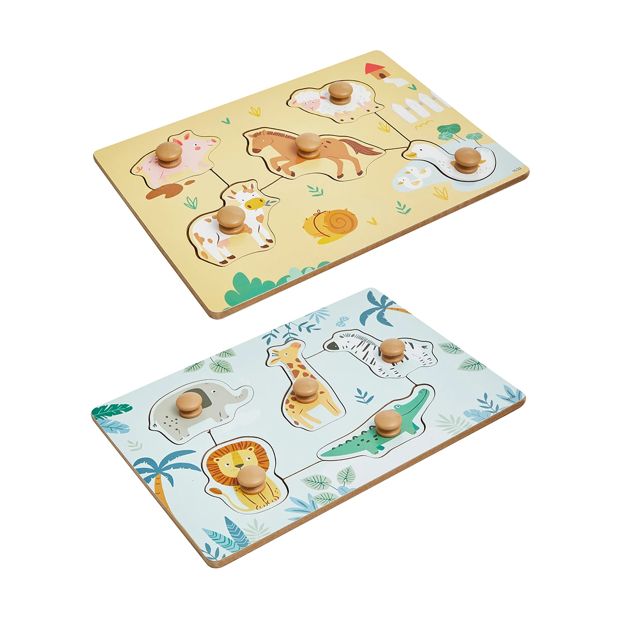 Easy Grip Animal Puzzle, Assorted - Anko
