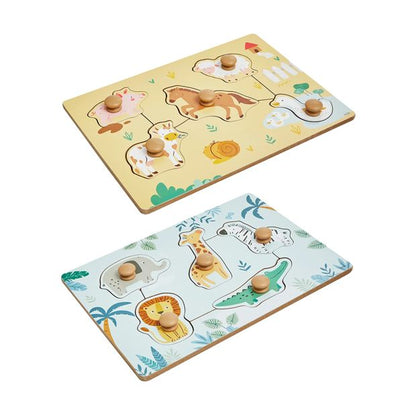 Easy Grip Animal Puzzle, Assorted - Anko