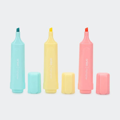 Pastel Highlighters, 6 Pack - Anko