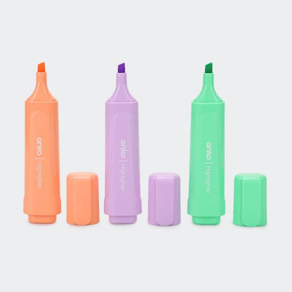 Pastel Highlighters, 6 Pack - Anko