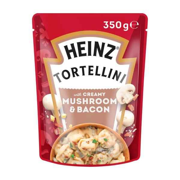 Tortellini Three Cheese Pasta Meal Creamy Mushroom & Bacon