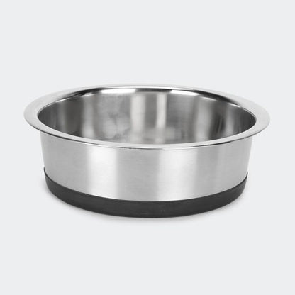 Pet Bowl Stainless Steel & Rubber - Anko