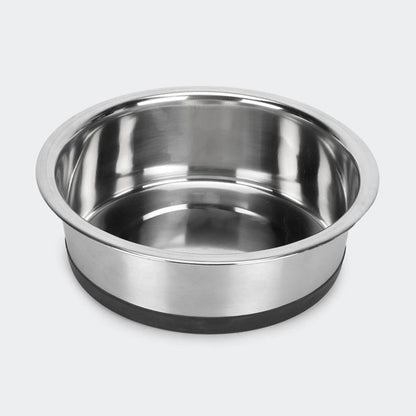 Pet Bowl Stainless Steel & Rubber - Anko