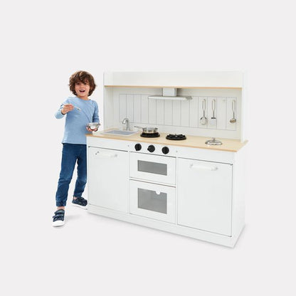 Wooden Rustic Kitchen 7 Piece Playset - Anko