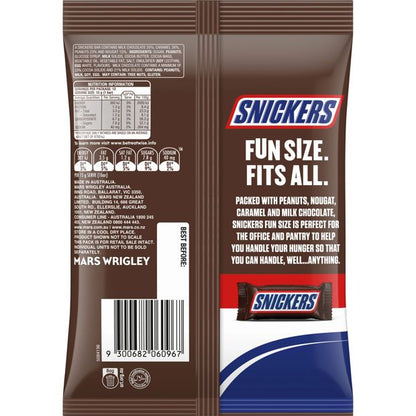 Snickers 12 Piece Fun Size Share Pack 180g