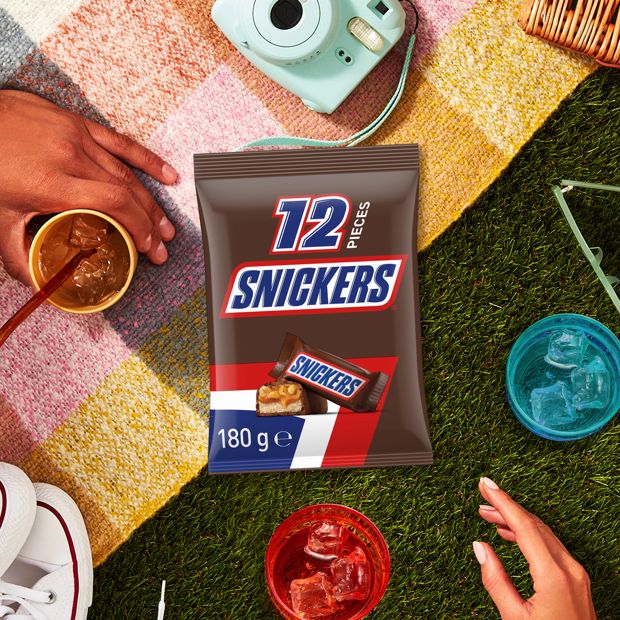Snickers 12 Piece Fun Size Share Pack 180g
