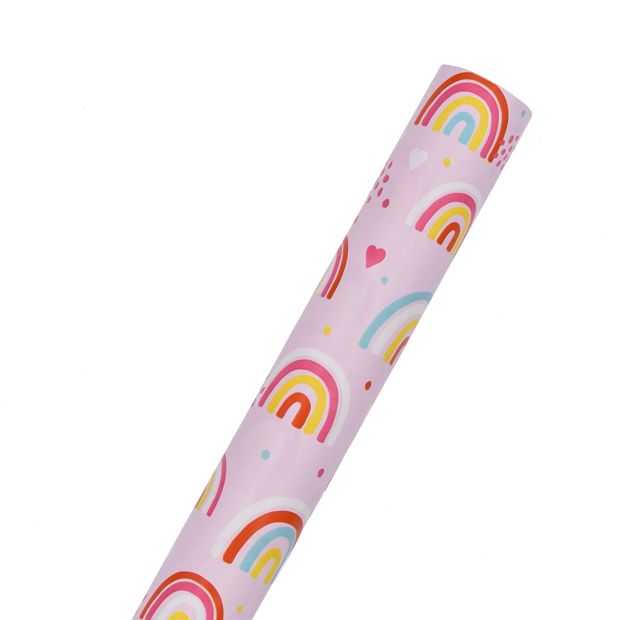 Hallmark Gift Wrap Roll - Bright Rainbows