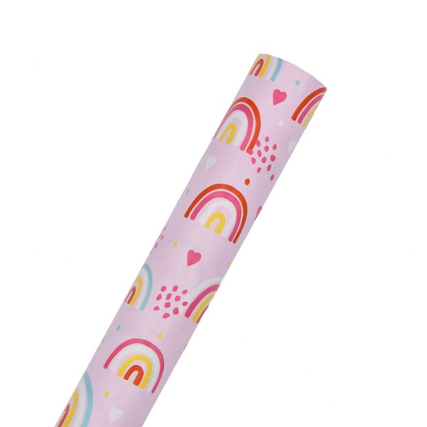 Hallmark Gift Wrap Roll - Bright Rainbows