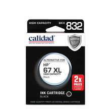 HP 67 XL Ink Cartridge, Black - Calidad