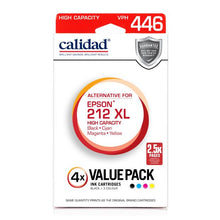 Calidad Epson 212 XL Ink Cartridges - 4 Pack