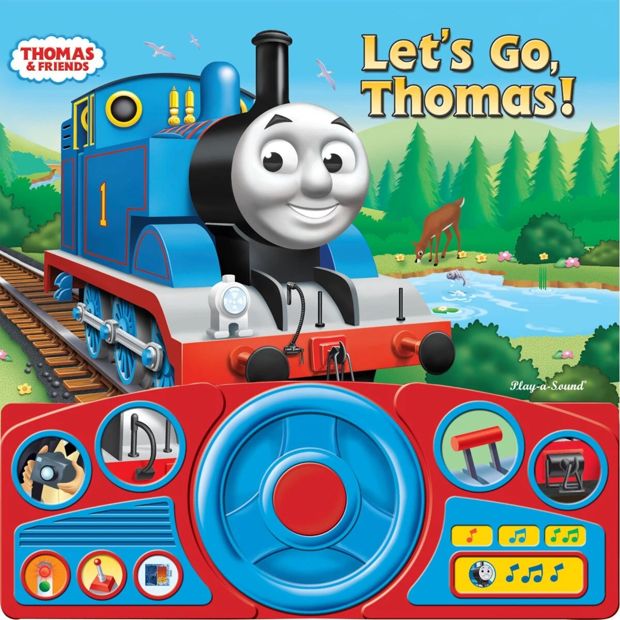 Thomas & Friends: Let's Go, Thomas! Steering Wheel - Book