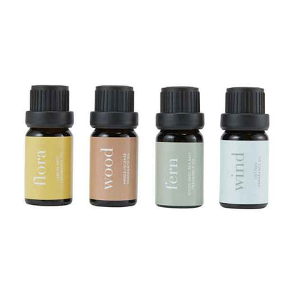 Aromatic Essential Oil Set - 4 x 10ml Bottles