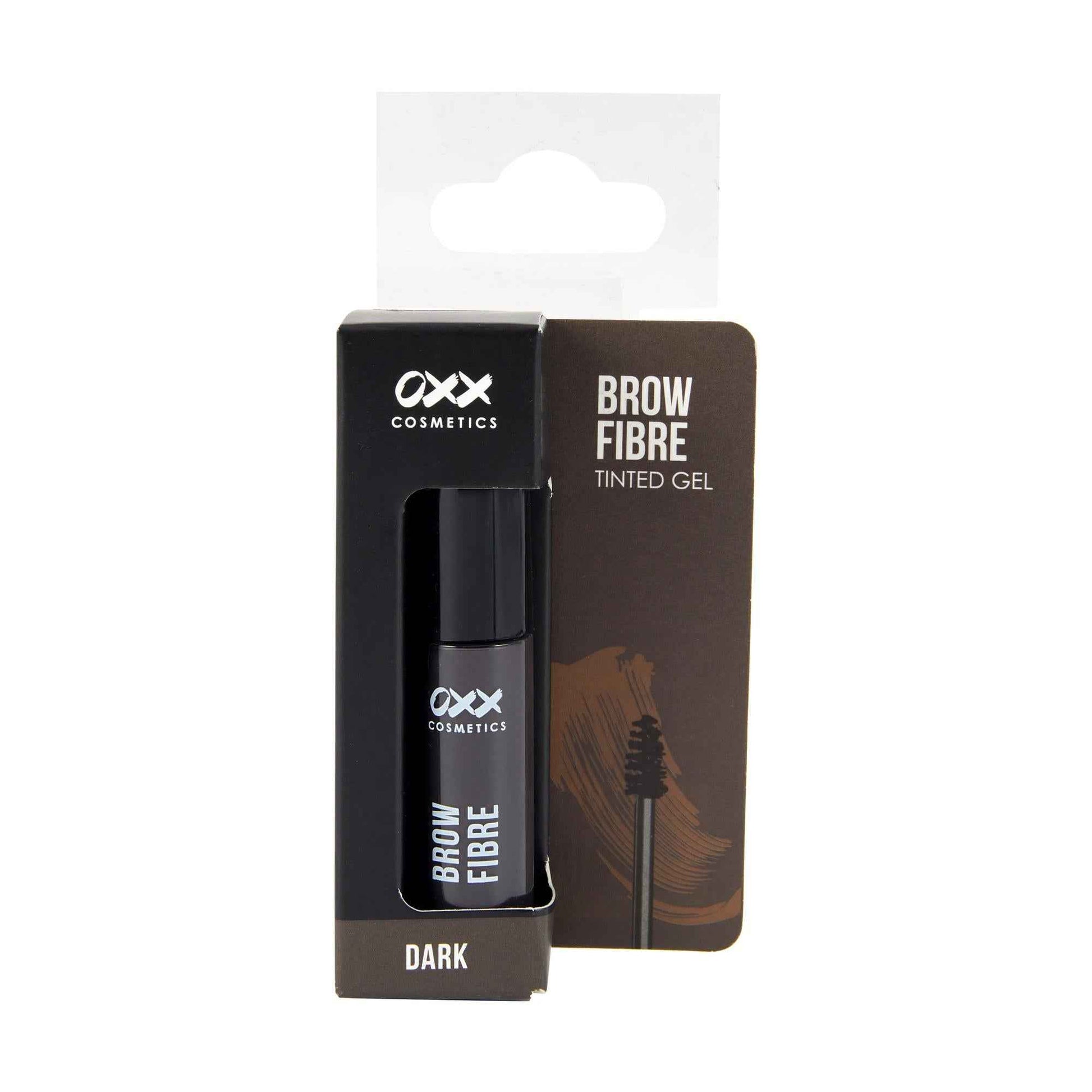 OXX Cosmetics Brow Fibre Gel - Dark