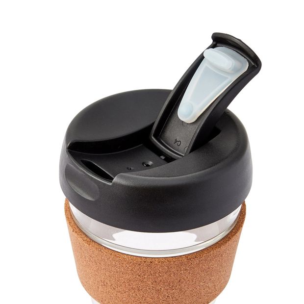 Reusable Glass Travel Cup - Anko