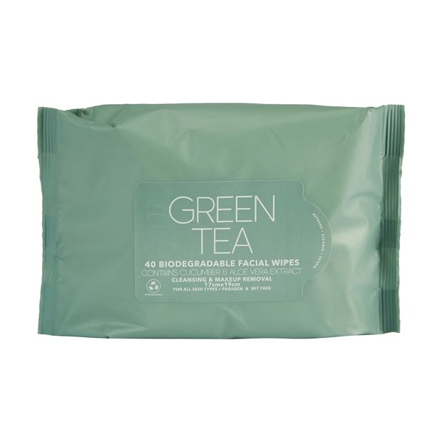 Cleansing & Makeup Removal Facial Wipes, 40 Pack - Anko