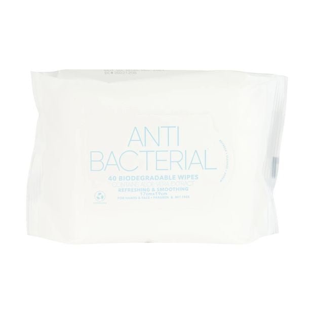 Refreshing & Smoothing Wipes, 40 Pack - Anko