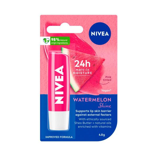 NIVEA LIP BALM WATERMELON SHINE 4.8GRAM