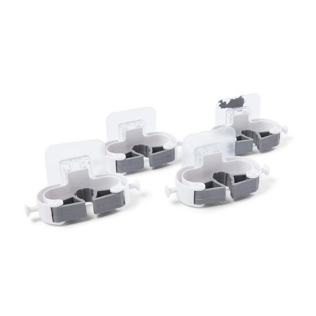 Broom Holder, 4 Pack - Anko