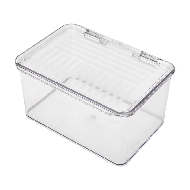 Short Square Container with Lid - Anko