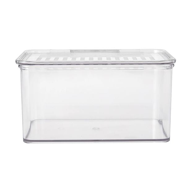 Short Square Container with Lid - Anko