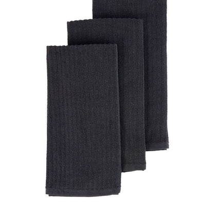 Ribbed Terry Tea Towels 3 Pack - Anko