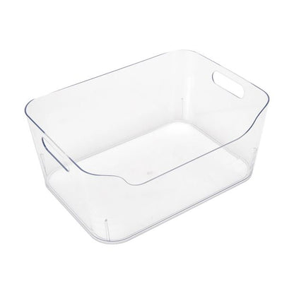Medium Cut Out Edge Tub, Clear - Anko