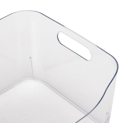 Medium Cut Out Edge Tub, Clear - Anko