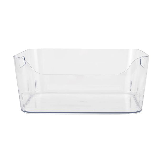 Medium Cut Out Edge Tub, Clear - Anko