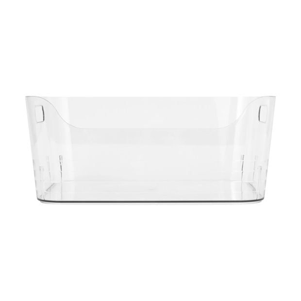 Medium Cut Out Edge Tub, Clear - Anko