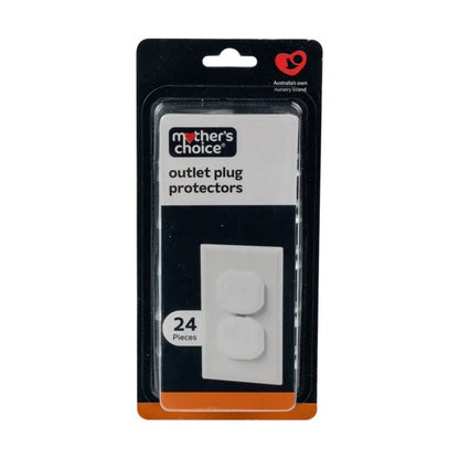 Mother's Choice Outlet Plug Protectors - 24 Pieces