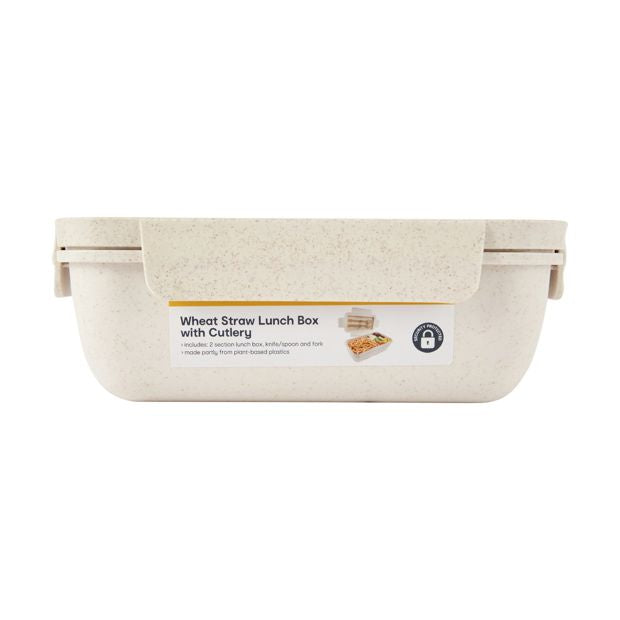 Lunch Box with Cutlery - Anko