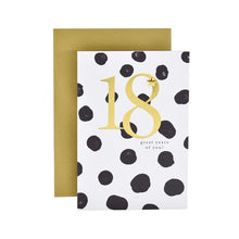 Hallmark 18th Birthday Card - Eighteen Great Years