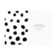 Hallmark 21st Birthday Card - Dots & Gold