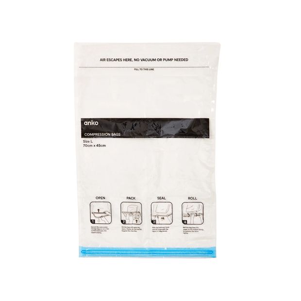 Travel Compression Storage Bags - Anko