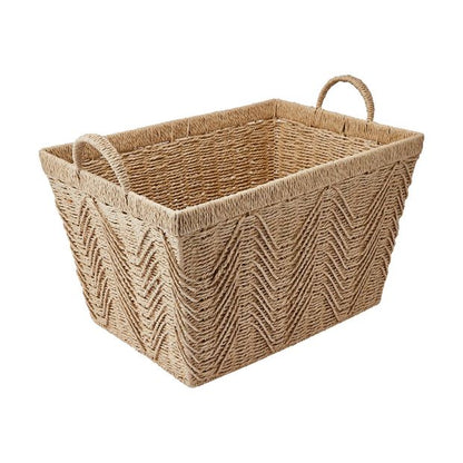 Rectangle Herringbone Basket - Anko