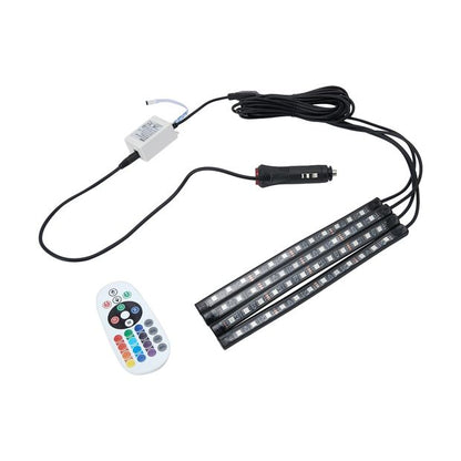 LED Strip Car Light 4 Pack - Anko