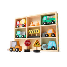 Wooden Construction Vehicle Set - Anko