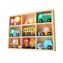 Wooden Construction Vehicle Set - Anko