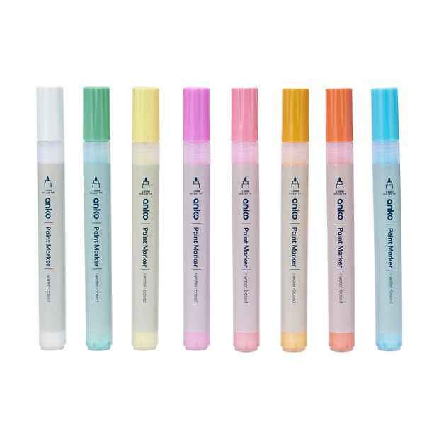 Acrylic Paint Markers 8 Pack - Anko