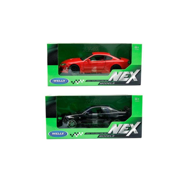 Welly NEX Model Die Cast Metal Nissan Car - Assorted