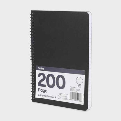 A5 Spiral Notebook - Anko