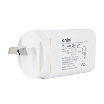 Trio Wall Charger - Anko