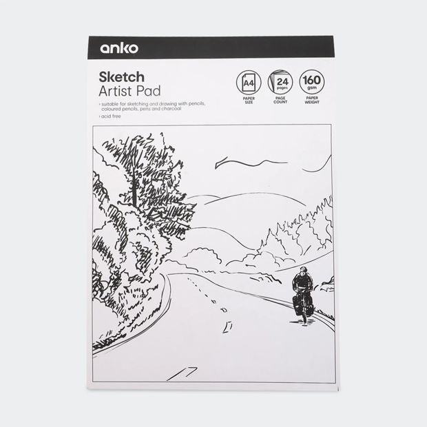 A4 Sketch Artist Pad - Anko