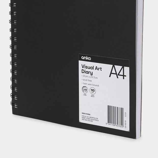 A4 Visual Art Diary - Anko