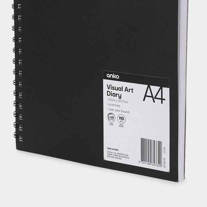 A4 Visual Art Diary - Anko