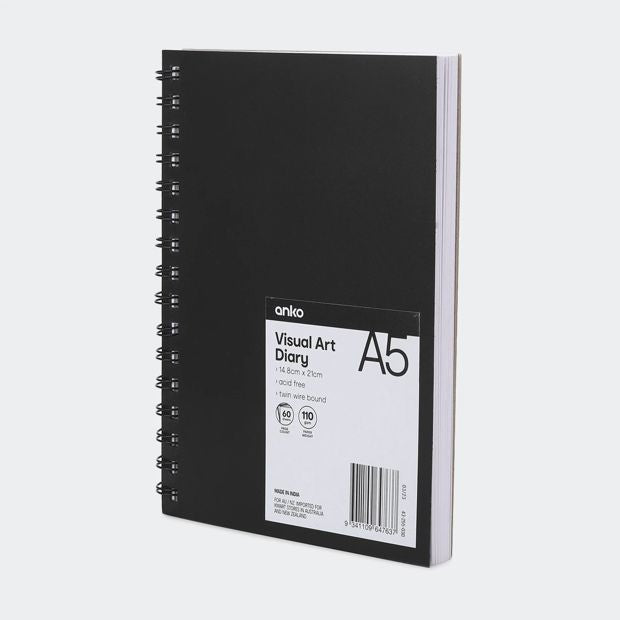 A5 Visual Art Diary - Anko